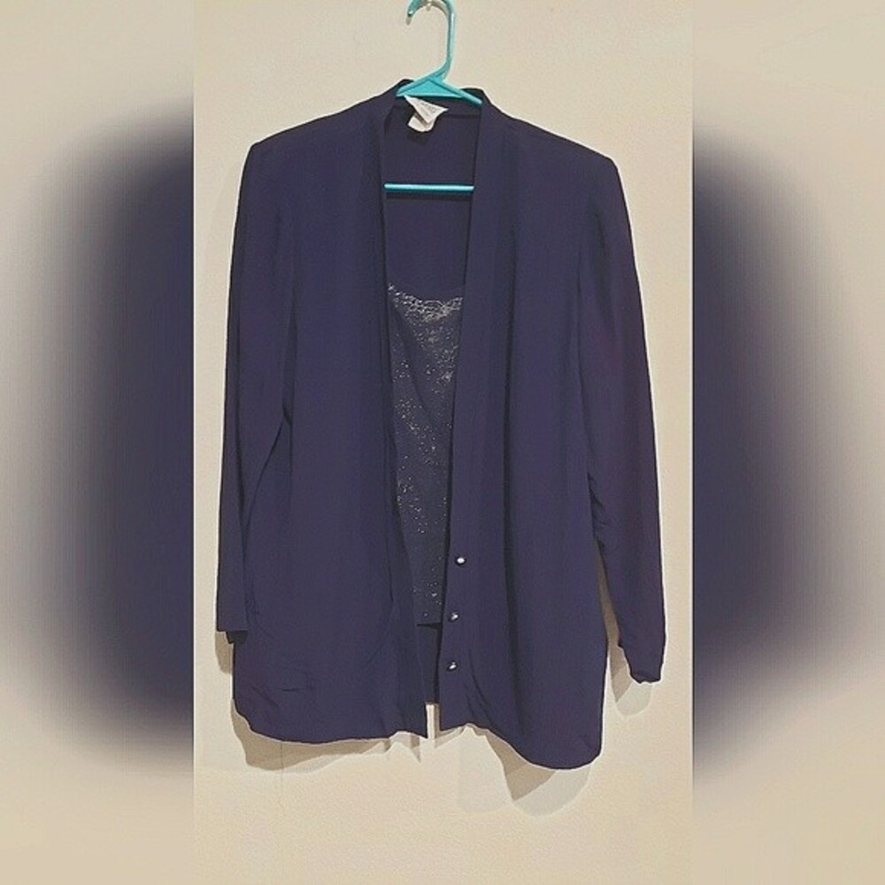 Vintage R & M Richards by Karen Wong Blazer with tank top Size 8